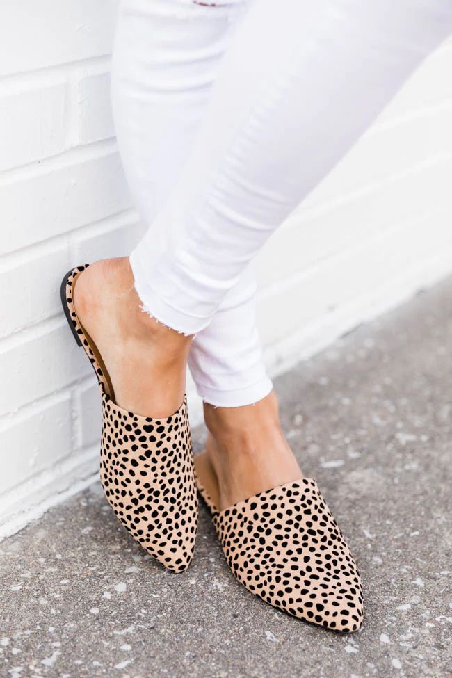 The Emma Spotted Mules | The Pink Lily Boutique