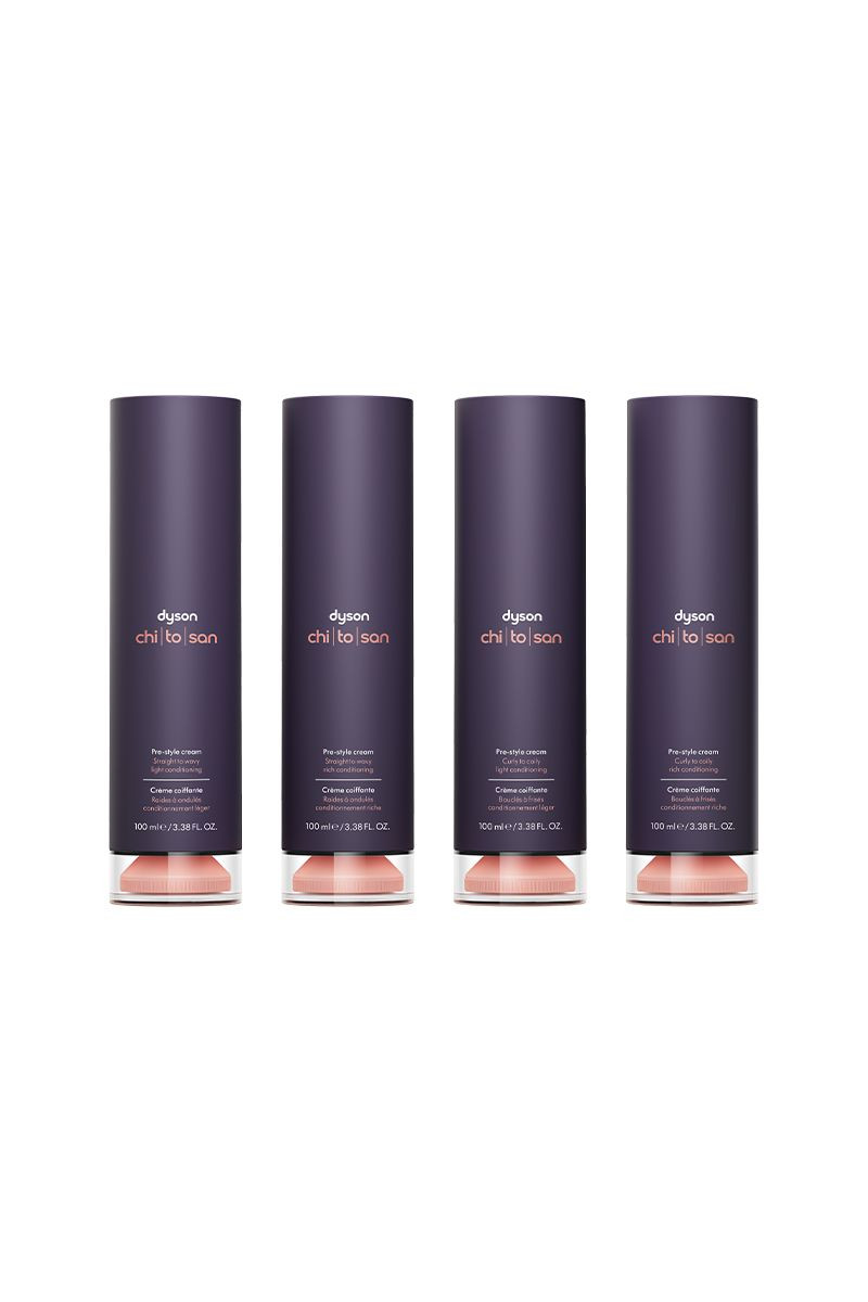 How do I choose the right Dyson Chitosan™ Pre-style cream variant for my hair? | Dyson (US)