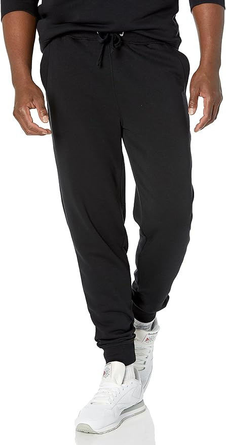 Amazon Essentials Men's Relaxed Fit Jogger Pants, Lightweight French Terry Loungewear | Amazon (US)