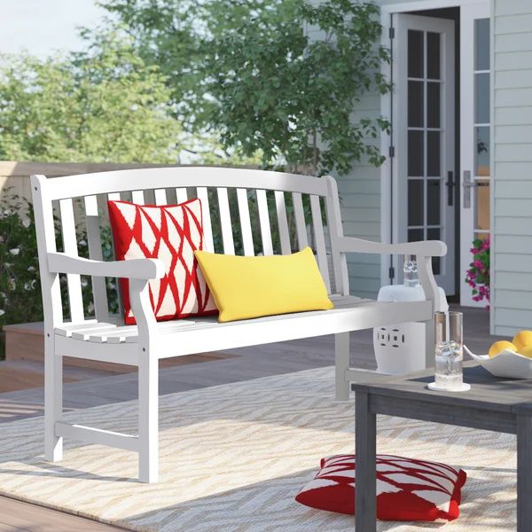 Manchester Wooden Garden Bench | Wayfair North America