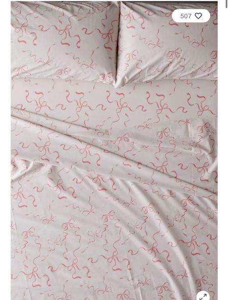 Just ordered the cutest bow sheets for all my bow girls! They come in blue and green too💗😭🎀 

#LTKGiftGuide #LTKhome