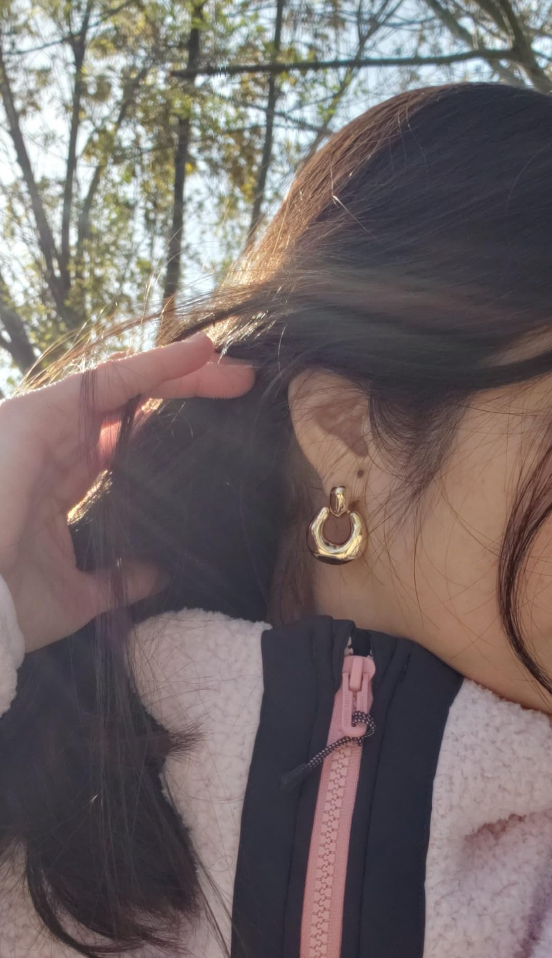 Gold Silver Hoop Dangle Earrings For Women Statement Retro Earrings Multiple Styles Jewelry for B... | Amazon (US)