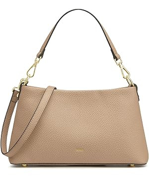 Kattee Genuine Leather Crossbody Bags for Women 2025 Trendy, Leather Tote Purses Shoulder Handbag... | Amazon (US)