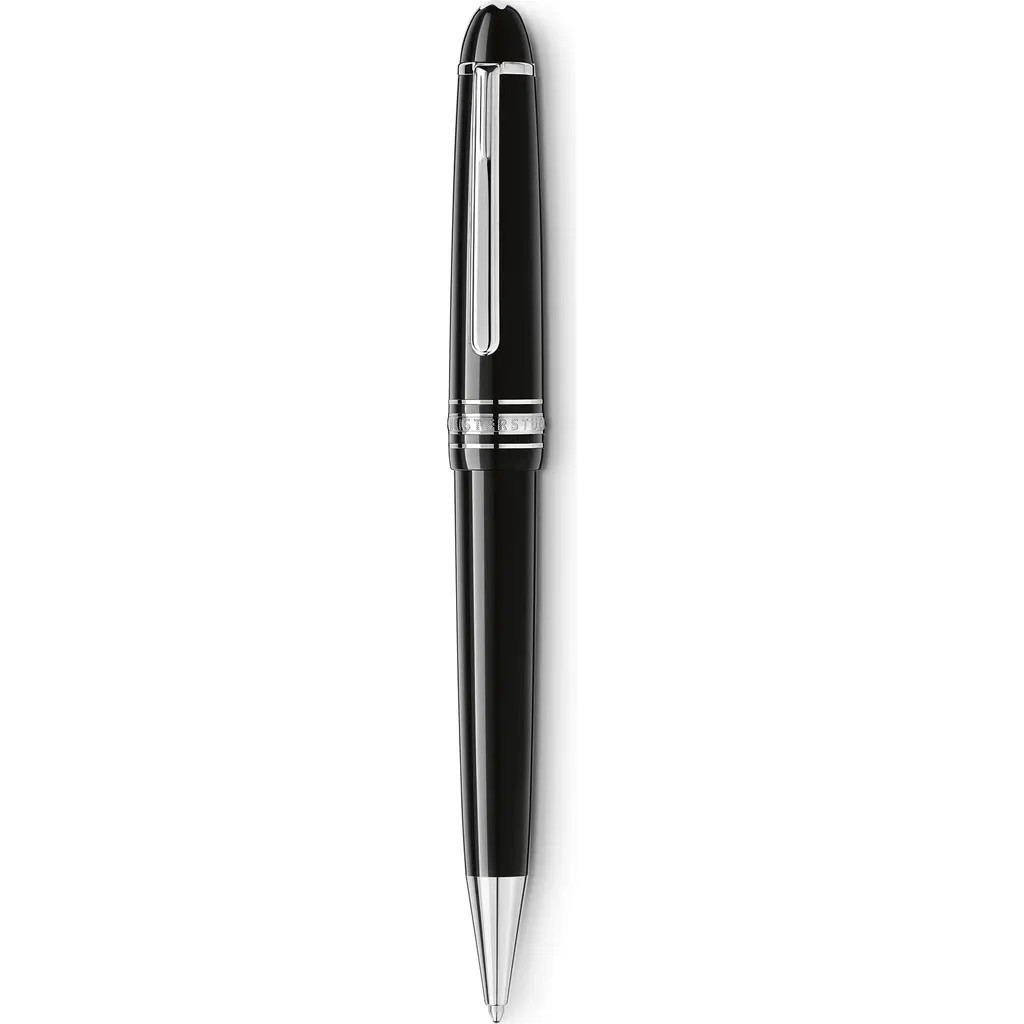 Montblanc Meisterstück Platinum Line Midsize Ballpoint Pen in Black at Nordstrom | Nordstrom