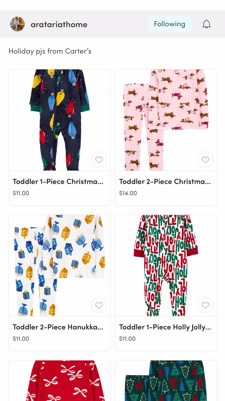 Holiday pjs at Carter’s are 50% off!!



#LTKFamily #LTKHoliday #LTKSeasonal