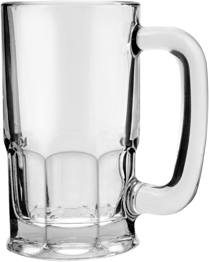 Anchor Hocking 20-oz Beer Mug, Clear, Set of 6 | Amazon (US)