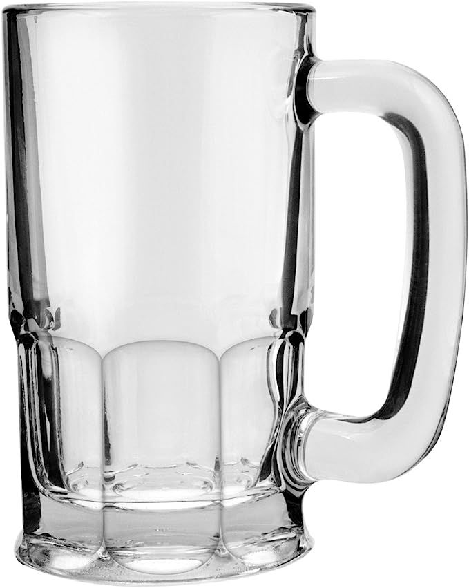 Anchor Hocking 20-oz Beer Mug, Clear, Set of 6 | Amazon (US)