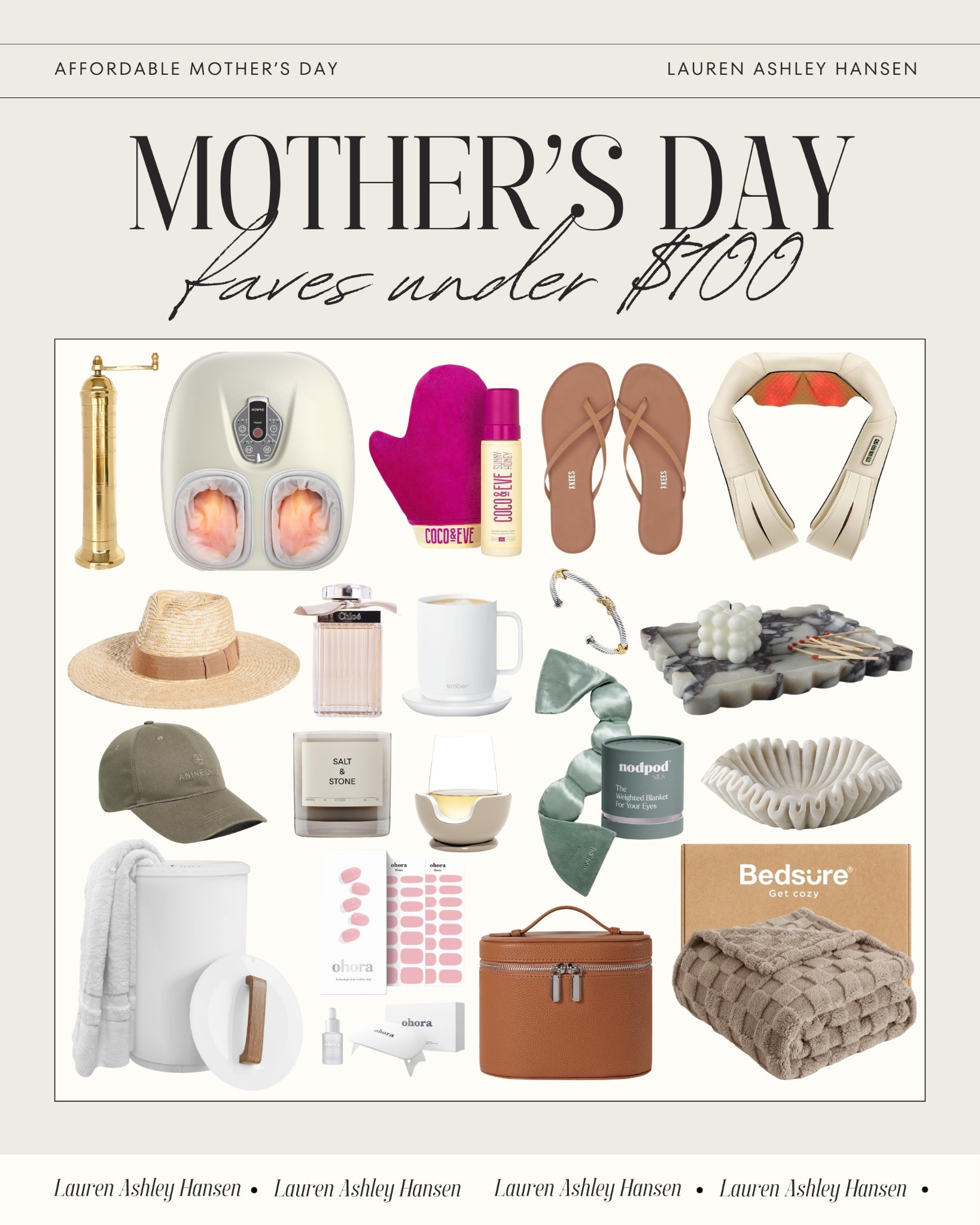 Mother's Day Faves Under $100! From stylish hats to cozy blankets, home accents, and beauty favorites—all gifts she will love to receive!

#LTKMothersDay