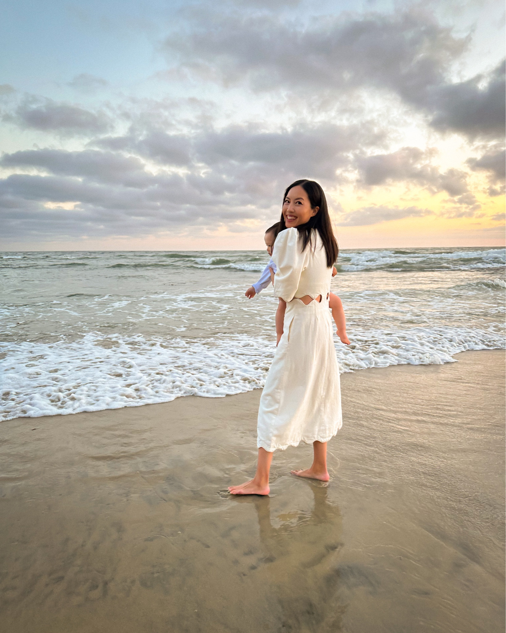 Dress on sale! I get so many compliments wearing this dress! I’m wearing a US2.

#ecrudress #whitedress #familyphotos #summerdress #traveldress

#LTKtravel #LTKwedding #LTKsalealert