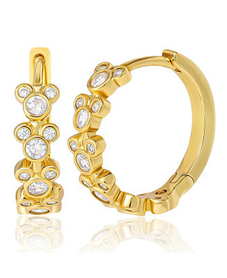 Mickey Mouse Endless Hoop Earrings | Macy's