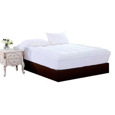 Mowgli Square Quilted Polyester Mattress Pad | Wayfair Professional