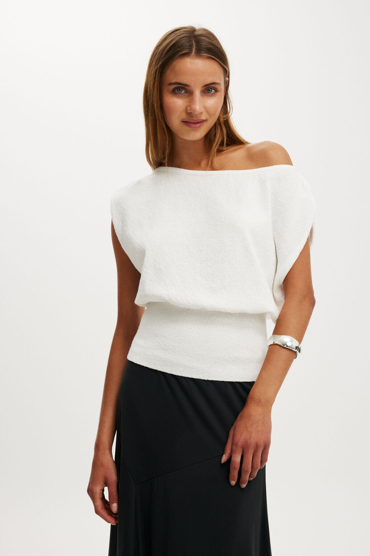 Hazy Short Sleeve Batwing Knit | Cotton On (ANZ)