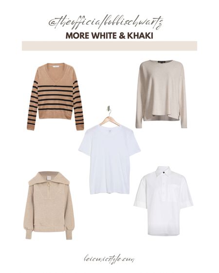 Even more khaki and white 😍

#LTKSeasonal #LTKWorkwear #LTKStyleTip