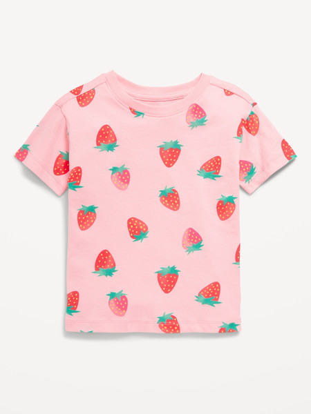 Printed Short-Sleeve T-Shirt for Toddler Girls | Old Navy (US)