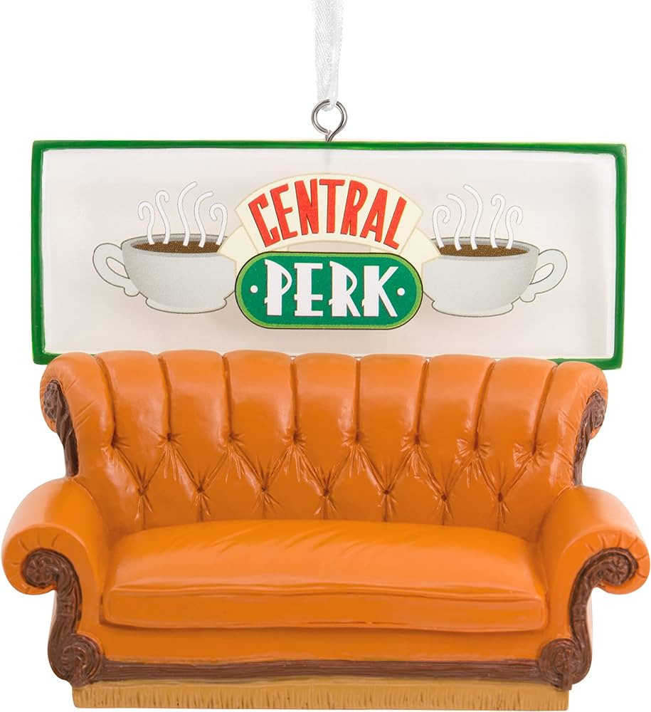 Hallmark Friends Central Perk Cafe Couch Christmas Ornament,Resin | Amazon (US)