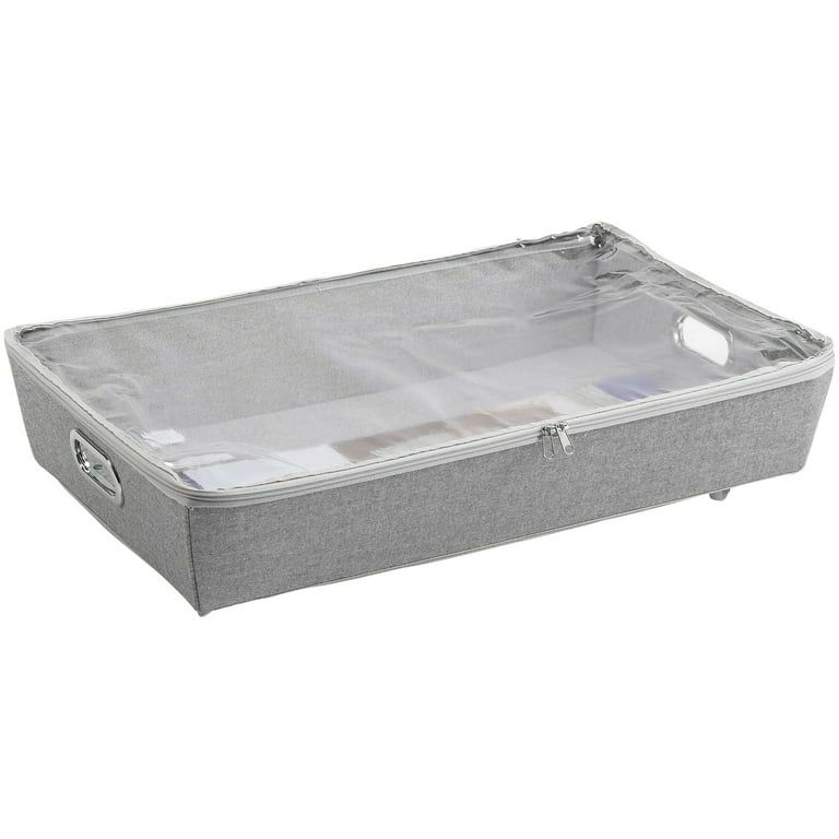 Better Homes & Gardens Rolling Under bed Zippered Storage Bin, 26" x 15" | Walmart (US)