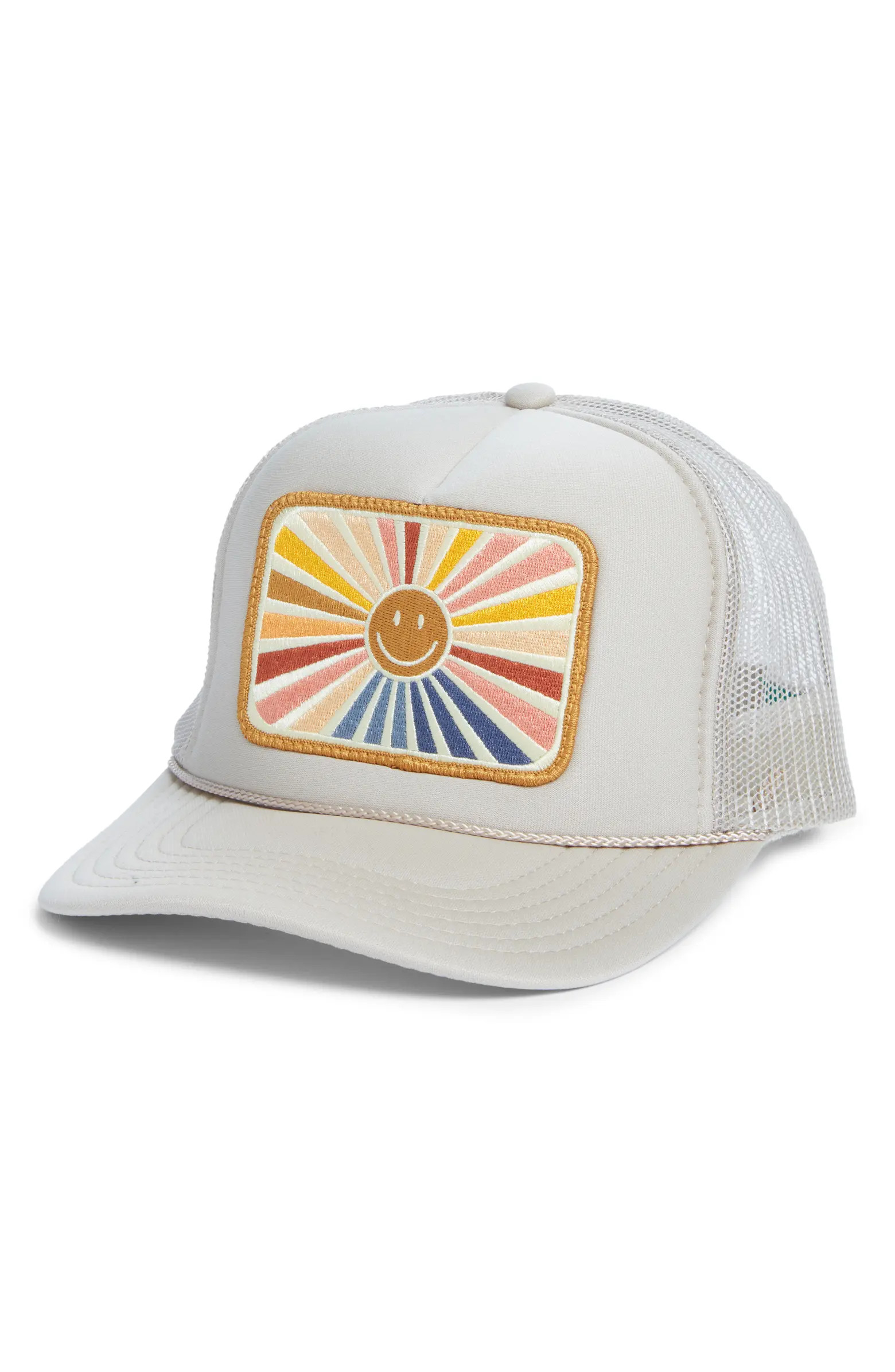 Sunray Smile Patch Trucker Hat | Nordstrom
