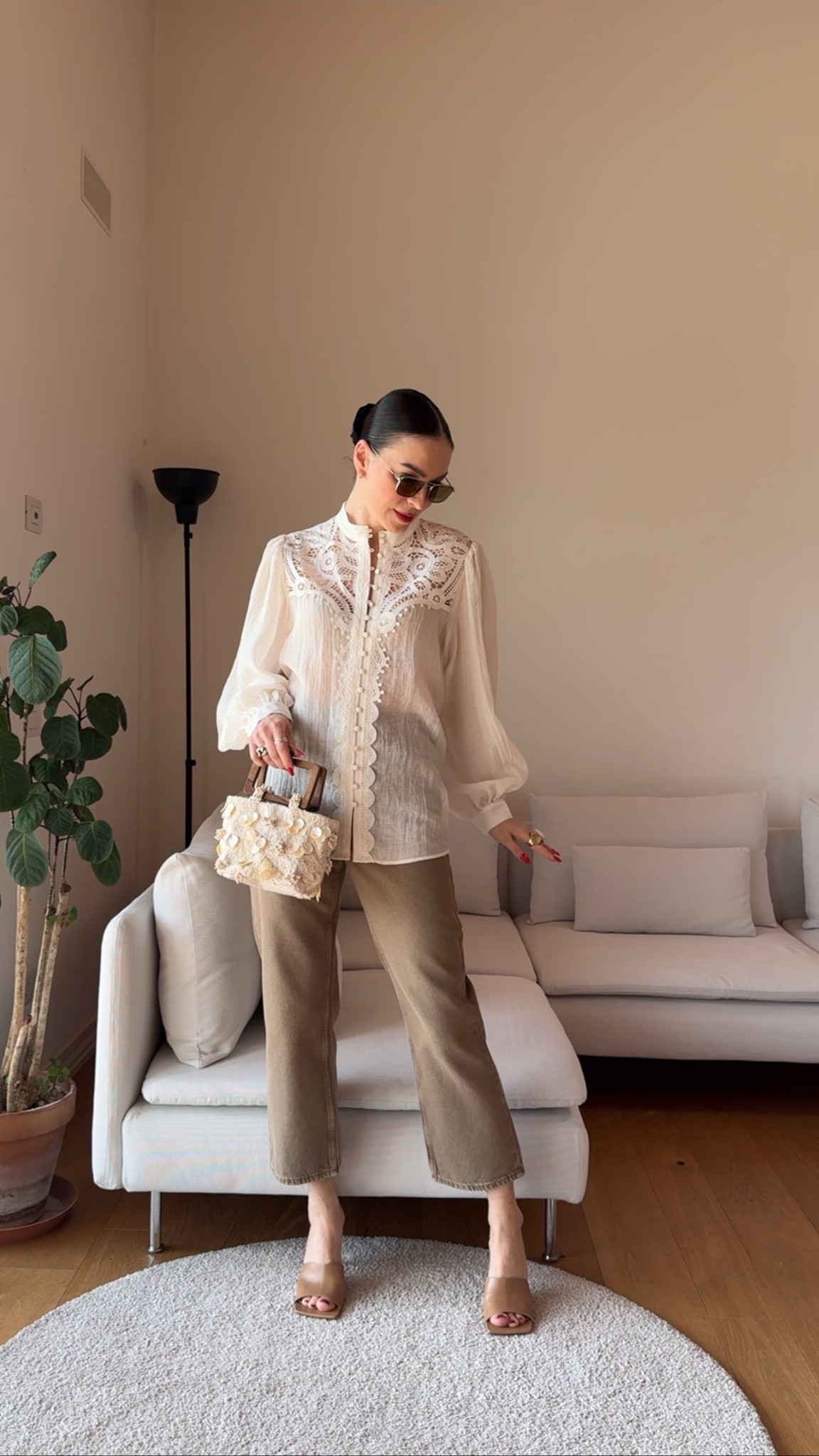 White blouse, beige jeans outfit 🍨

Light feminine blouse paired with neutral denim for a soft and timeless spring look. Easy, clean and always elegant.

Top size M, jeans 36 (UK 8 / US 4)

🔎 white blouse outfit, spring outfit, neutral style, minimal outfit, casual chic, effortless outfit

#LTKuk #LTKeurope #LTKspring

#LTKgrwm #LTKWorkwear #LTKootd