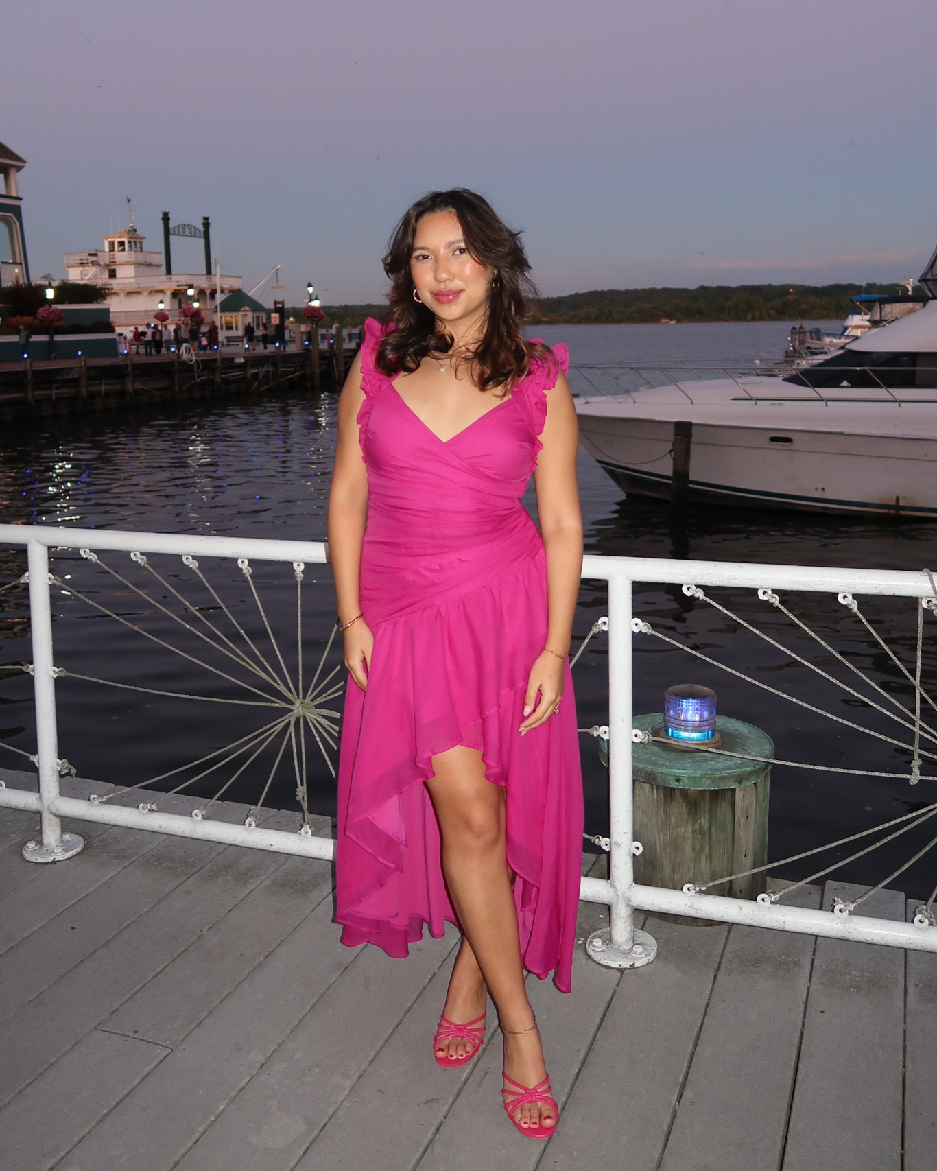 Wedding guest dress 🩷💃🏻

Fuschia magenta hot pink ruffle maxi high low dress Abercrombie monochrome pink outfit

#LTKWedding #LTKParties #LTKShoeCrush