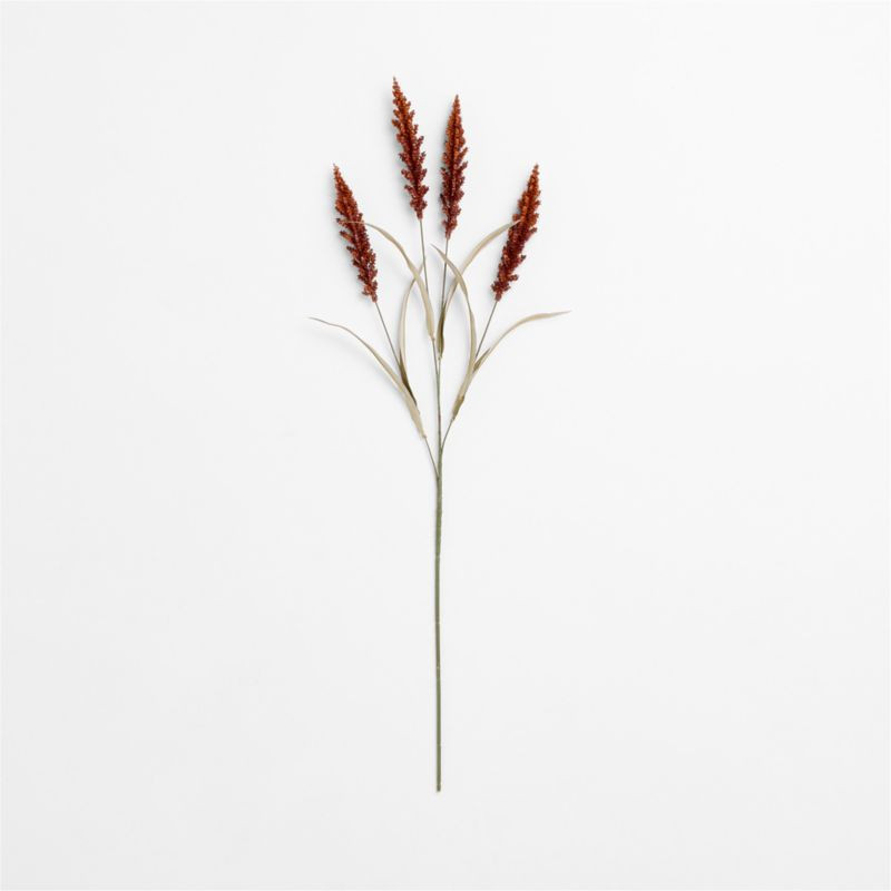 Faux Wild Sorghum Spray 36 | Crate & Barrel