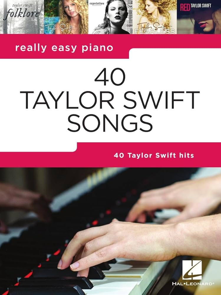 40 Taylor Swift Songs - Really Easy Piano Songbook | Easy Piano Sheet Music with Lyrics and Perfo... | Amazon (US)