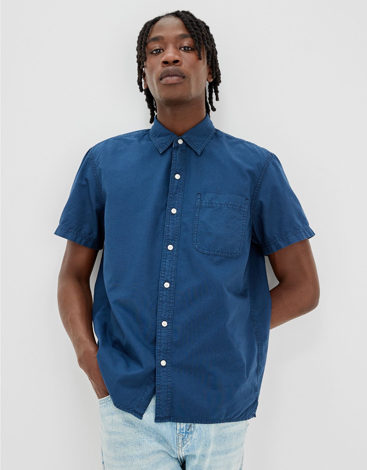 AE Button-Up Resort Shirt | American Eagle Outfitters (US & CA)