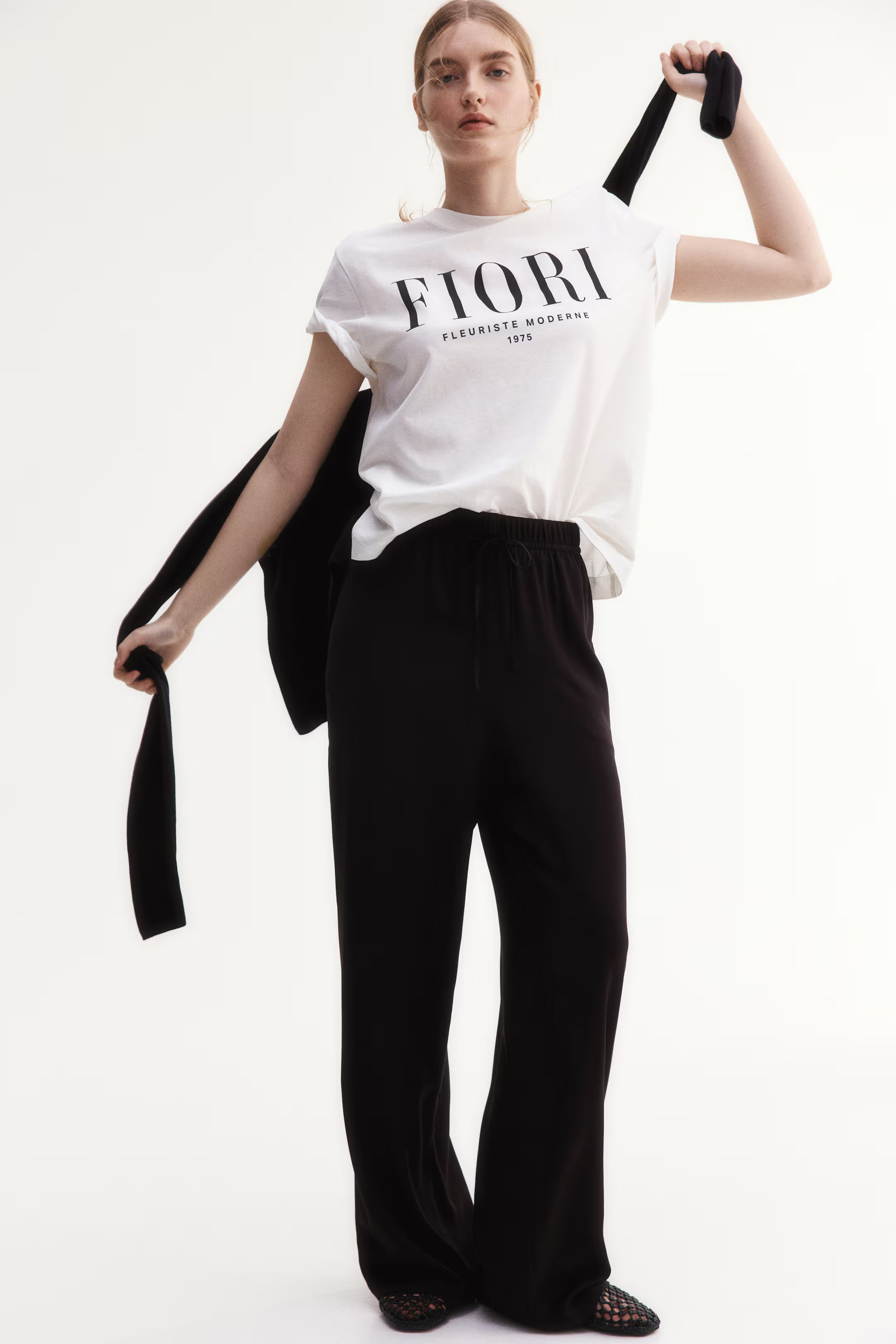 Wide-cut Pull-on Pants | H&M (US + CA)