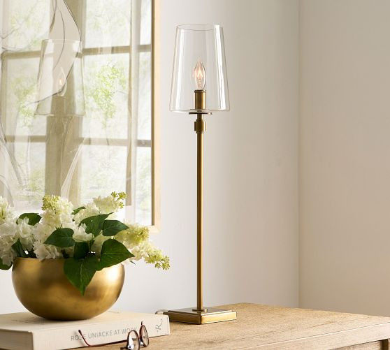Pearson Metal Console Table Lamp (19") | Pottery Barn (US)