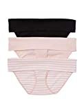 Motherhood Maternity Women's 3 Pack Fold Over Brief Panties | Amazon (US)