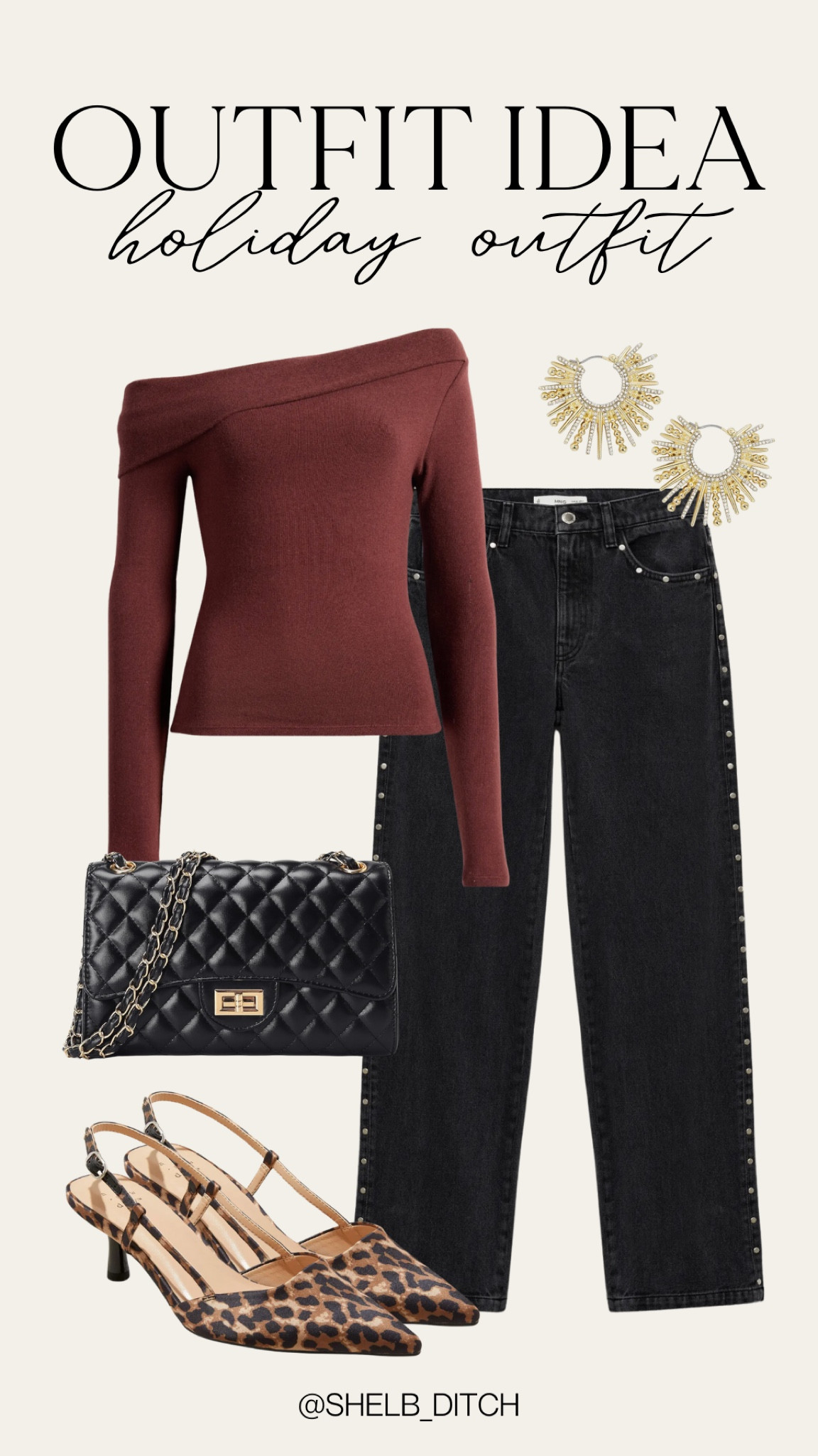 Holiday Outfit | Date Night Outfit | Date Night Look | Studded Jeans | Studded Denim 

#LTKHoliday #LTKStyleTip #LTKSeasonal