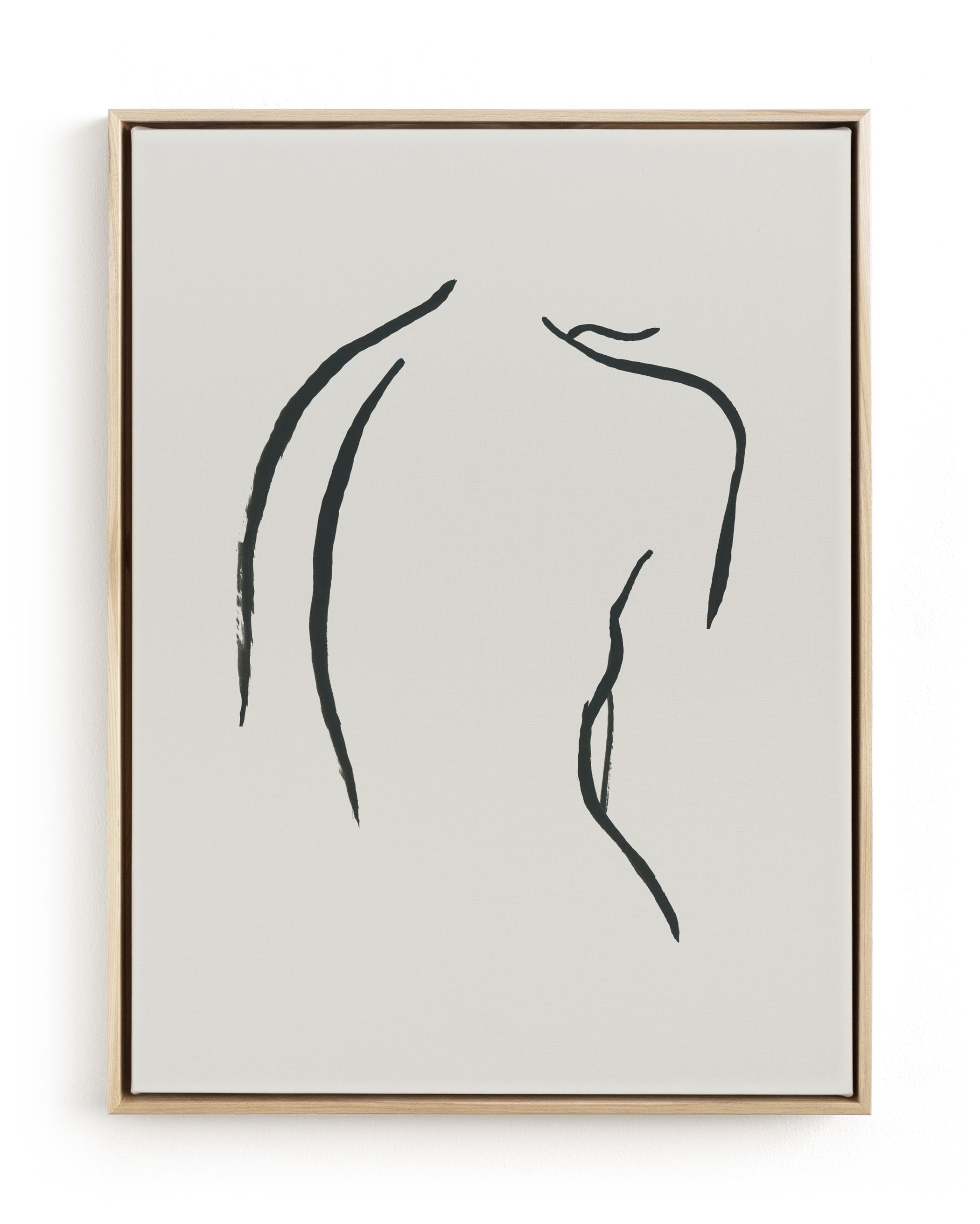 "Figure Study I" - Painting Limited Edition Art Print by Chelsea Petaja. | Minted
