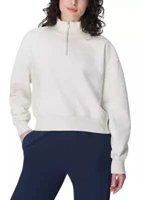 Revive Crop Half Zip Sweatshirt | Belk