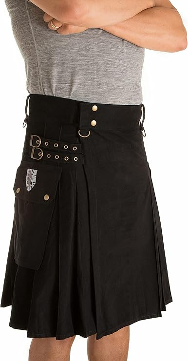 Damn Near Kilt 'Em Men's Greenhorn Utility Kilt | Amazon (US)