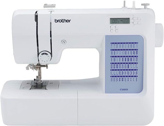 Brother CS5055 Computerized Sewing Machine, 60 Built-in Stitches, LCD Display, 7 Included Feet, W... | Amazon (US)