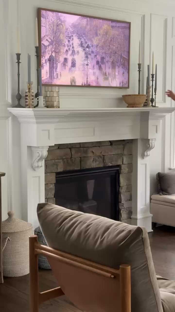 Fall has officially made its way to the mantel 🍂 I love the mix of draped greenery, layered candlesticks, and warm seasonal tones against the stone fireplace. It feels festive for fall without taking over the whole room.

fall mantel decor, fireplace mantel styling, fall garland, autumn home decor, fall living room, seasonal decorating ideas, fall candlesticks, cozy home decor, neutral fall decor, fireplace decor ideas, autumn home accents, girlonthehudson

#LTKHome #LTKSeasonal #LTKdayinmylife