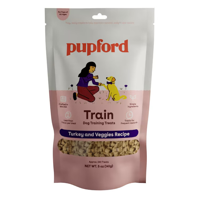 Pupford Freeze Dried Turkey and Veggies Dog Training Treats, 5 oz. | Petco