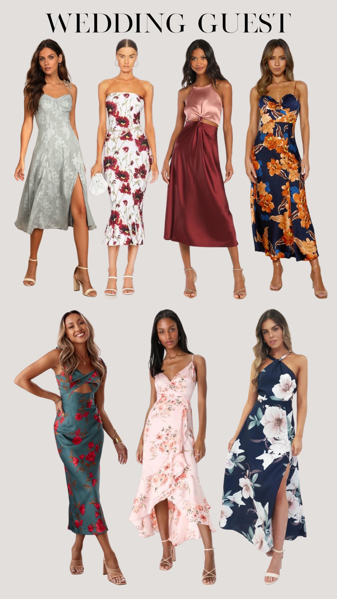 Wedding Guest Dresses

Spring wedding guest dress, winter wedding guest dress, summer wedding guest dress, cocktail dresses, black tie dresses, wedding dresses, floral dresses, pink dresses, formal dress, formal gown, cocktail attire, affordable wedding guest dress, semi formal dress, silk dress, yellow dress, organ dress, vacation outfits, neutral dress, brown dress, tan dress

#LTKstyletip #LTKunder100 #LTKwedding