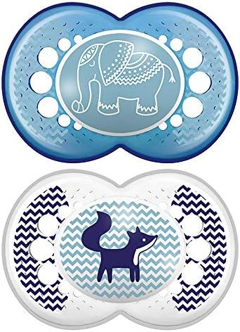 Amazon.com : MAM Original Pacifier (2 pack, 1 Sterilizing Pacifier Case), Pacifiers 16 Plus Month... | Amazon (US)