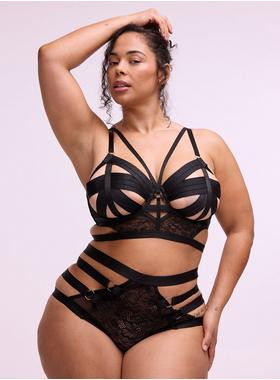 Strappy Vixen High Waist Cheeky Panty | Torrid (US & Canada)