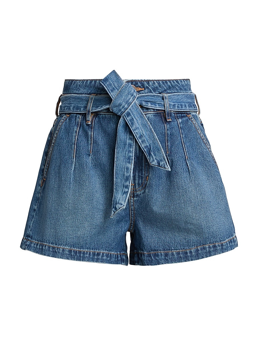 Women's Jaylen Denim Shorts - Serendipity - Size 24 | Saks Fifth Avenue