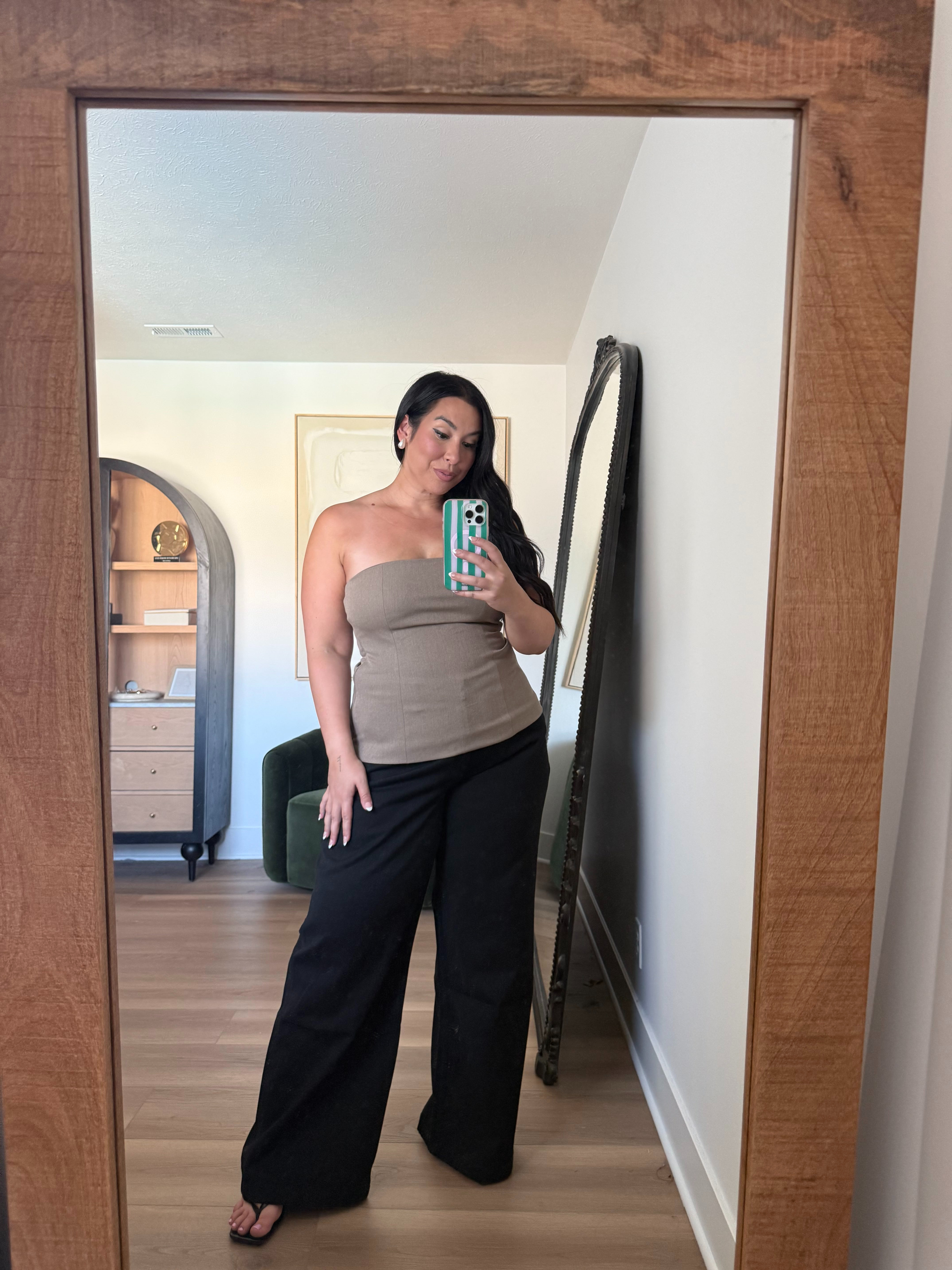 Elevated midsize outfit! abercrombie tailored pants, abercrombie top, af pants, midsize fashion, fall style 

 #LTKSeasonal #LTKMidsize