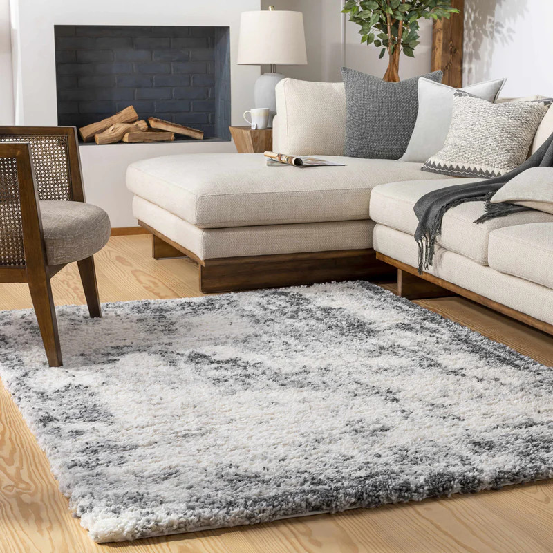 Hilotongan Plush Abstract Area Rug | Boutique Rugs