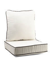 Made In Usa 24x23 Indoor Outdoor Deep Seat Cushion And Pillow Set | Throw Pillows | Marshalls | Marshalls