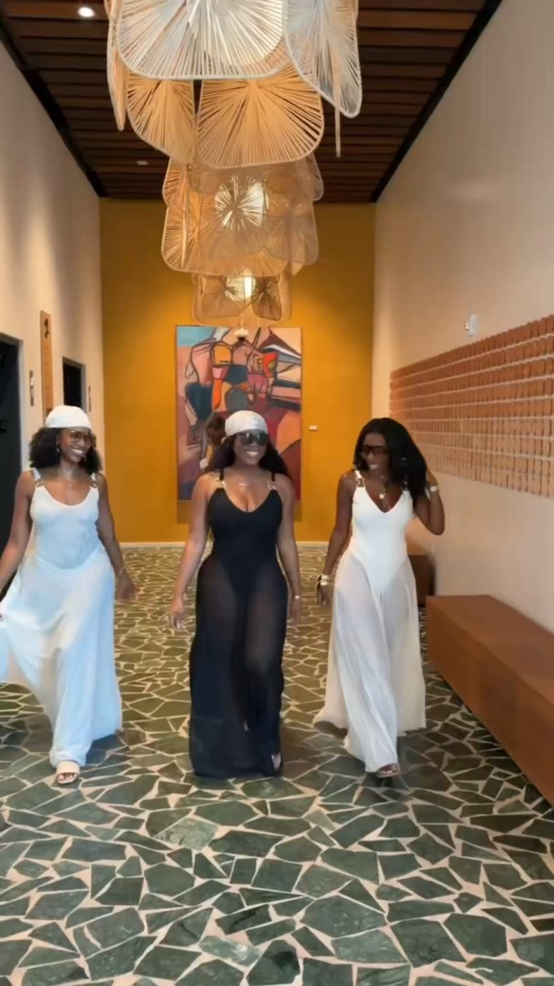 Vacation vibes with my girls. 🤍🖤 Nothing beats good company, effortless outfits, and memories you’ll talk about long after the trip is over. Linked everything I’m wearing—from the dress to the sandals, wig, and accessories. ✨

#LTKStyle #VacationStyle #GirlsTrip #ResortWear #SummerStyle #LTKFinds

#LTKTravel