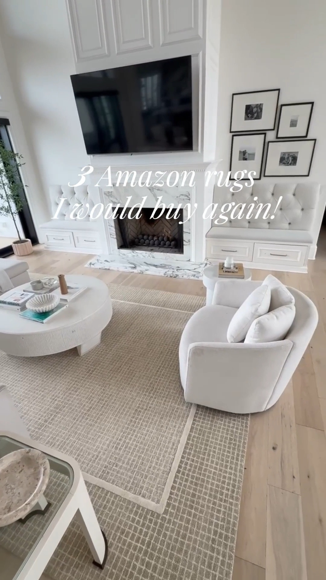 3 @amazon @amazonhome rugs I would buy again 🤍

Neutral living room, Amazon rug, neutral rug, vintage rug, checkered rug, area rug, living room rug 

#LTKSeasonal #LTKHome