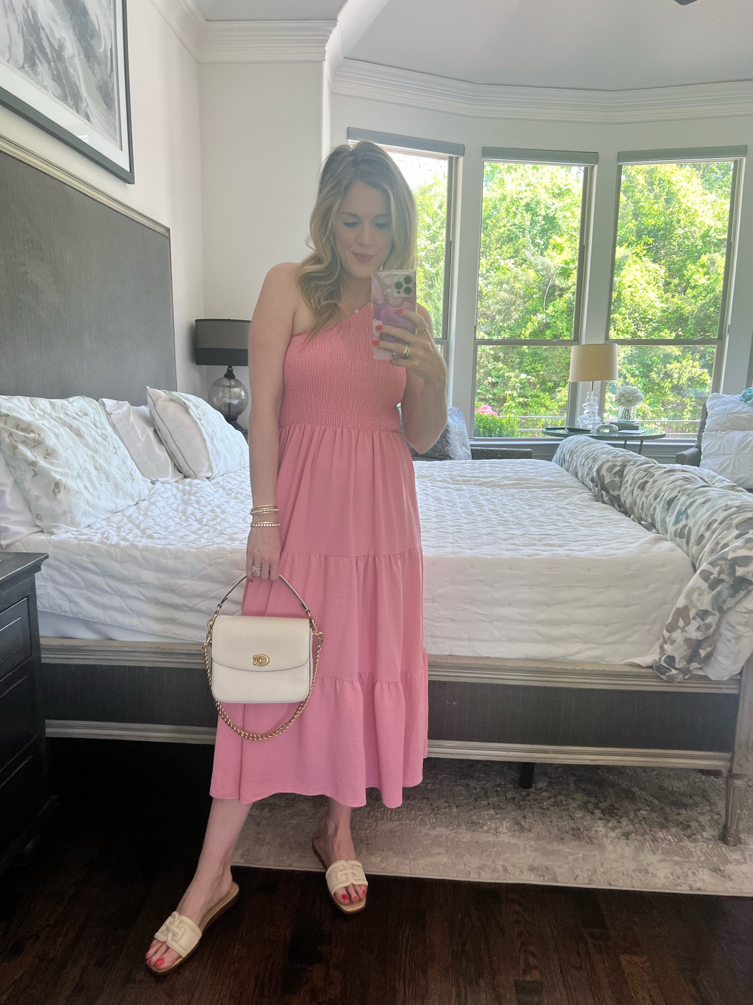 Spring dress / pink dress / maxi dress / summer dress / one shoulder / Amazon dress / Amazon find / light pink dress : pastel dress 

#LTKunder50 #LTKstyletip #LTKSeasonal