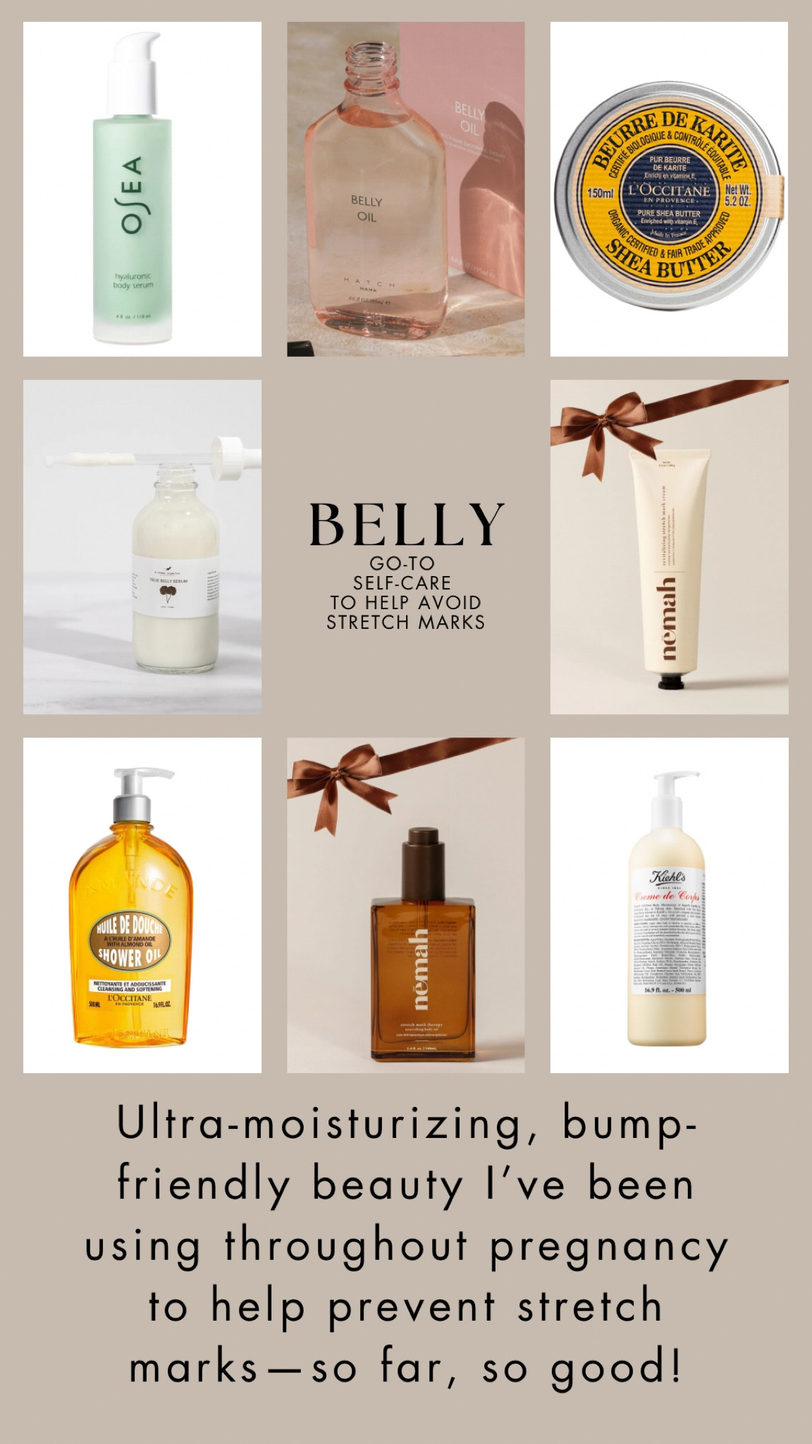 7 months into #pregnancy and I've been religious about my bump beauty routine. While part of preventing stretch mark marks relies on genes, the other part relies on locking in moisture! Hyaluronic Acid, shea butter, and organic oils (in that order) post shower has been my go-to! 

#LTKBump #LTKBeauty #LTKFindsUnder100