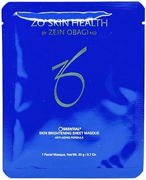 ZO Skin Health Skin Brightening Sheet Masque 1 Facial Masque 20 g / 0.7 Oz. | Amazon (US)