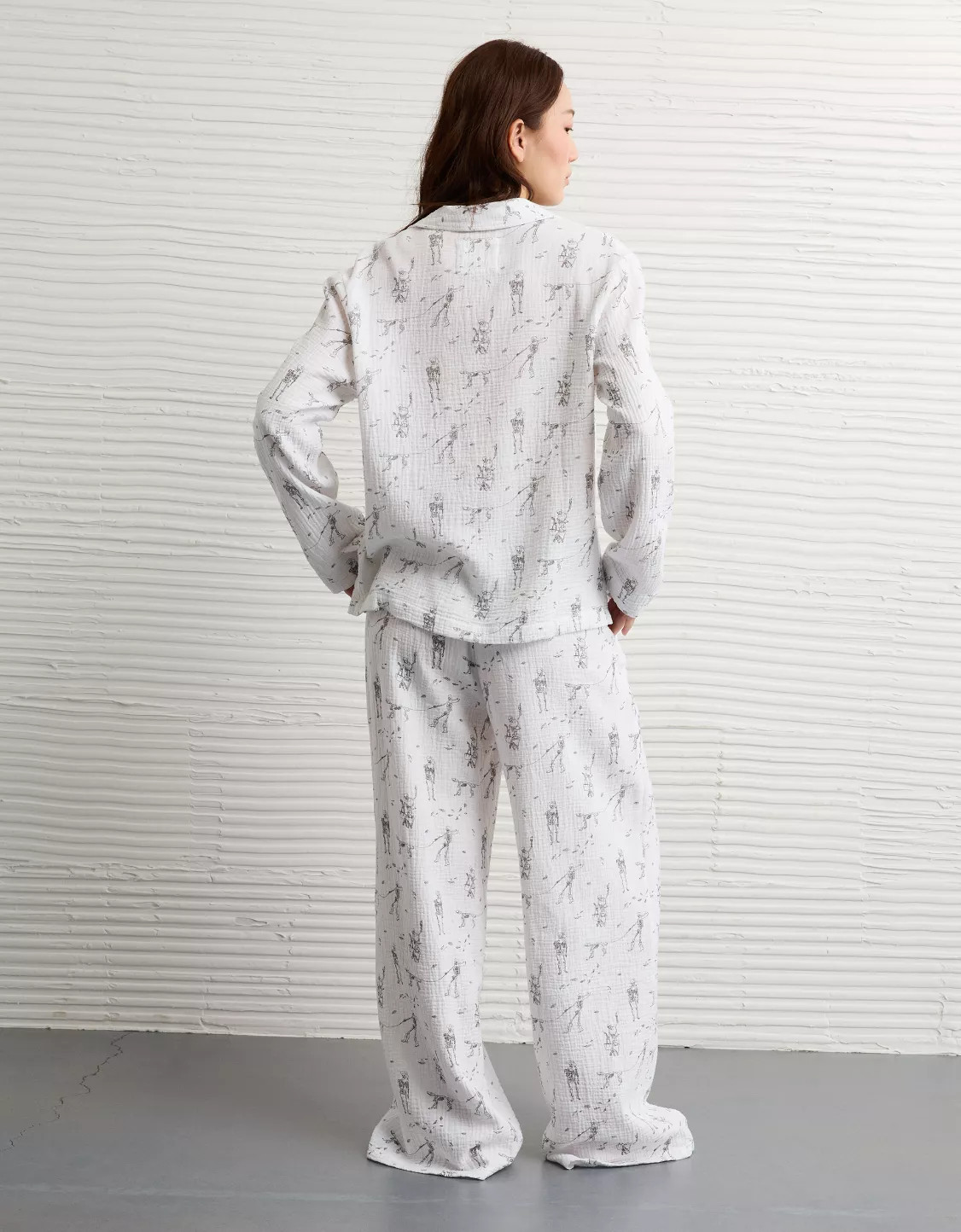AE Halloween Cotton Gauze PJ Set | American Eagle Outfitters (US & CA)