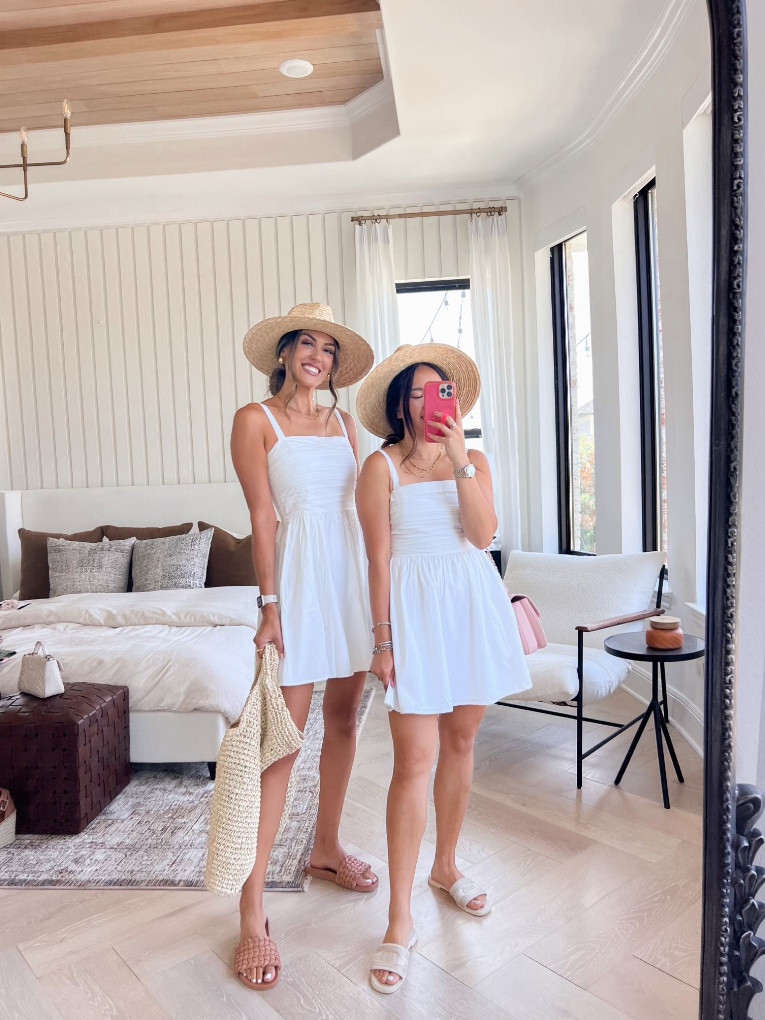 Emerson Poplin wide strap midi dress in white 
Use code DRESSFEST for an extra 15% off

#LTKFind #LTKfit #LTKstyletip